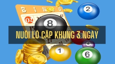 Nuôi lô cặp khung 3 ngày - Bí quyết nuôi cực chuẩn cho cược thủ